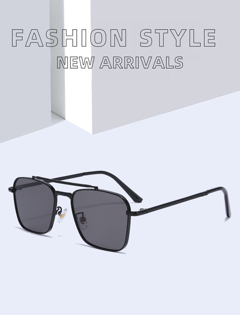 Streetwear Geometric Pc Square Full Frame Glasses display picture 1