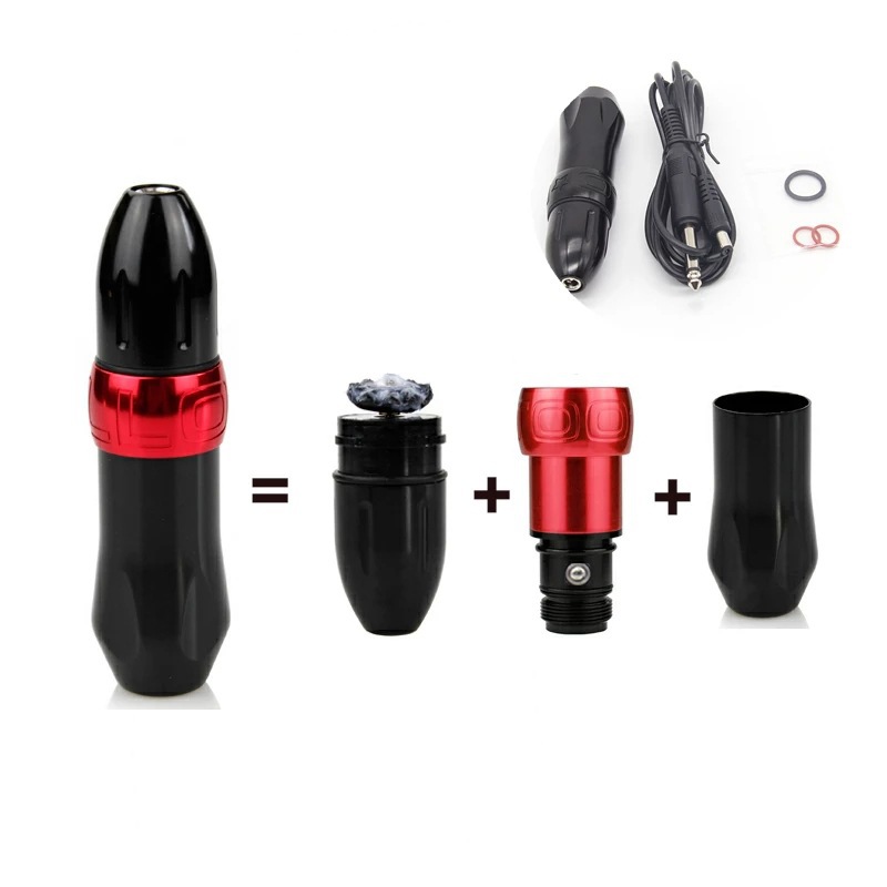 Transfronterizos para mini suministro de energía set de tatuaje bala máquina de tatuaje herramientas de tatuaje equipo completo aguja