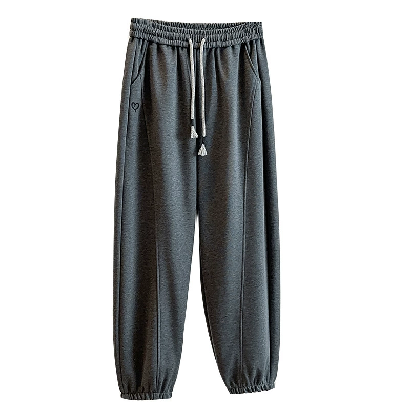Autumn trousers, leggings for leisure, plus size, fitted