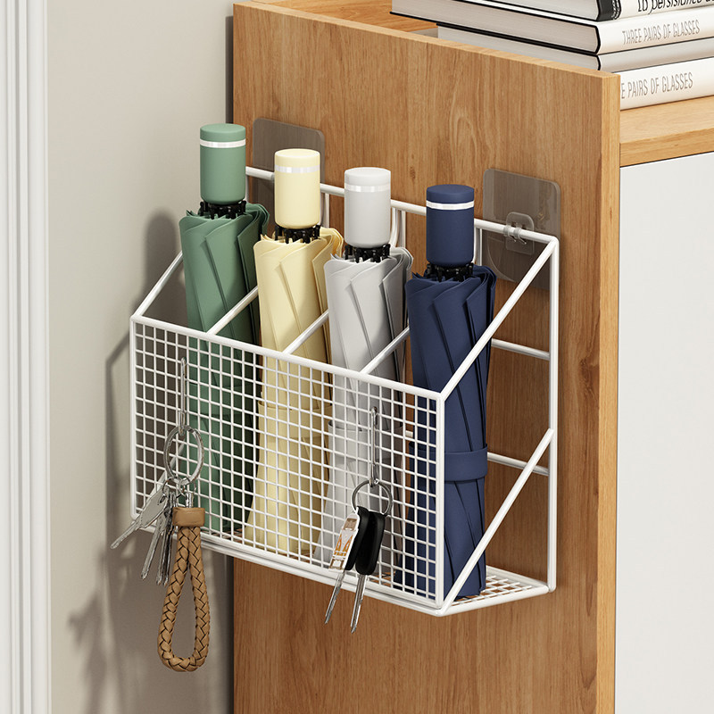 Umbrella Stand for Home Entrance Door, Multi-Layer Storage Rack, Simple Umbrella Draining Rack, Umbrella Holder