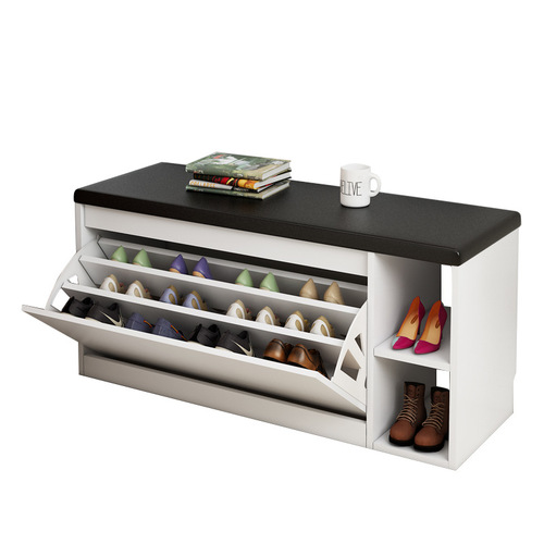 Modern minimalist shoe cabinet doorway shoe changing stool wearing shoes shoe store clothing store sofa stool entry door storage shoe rack