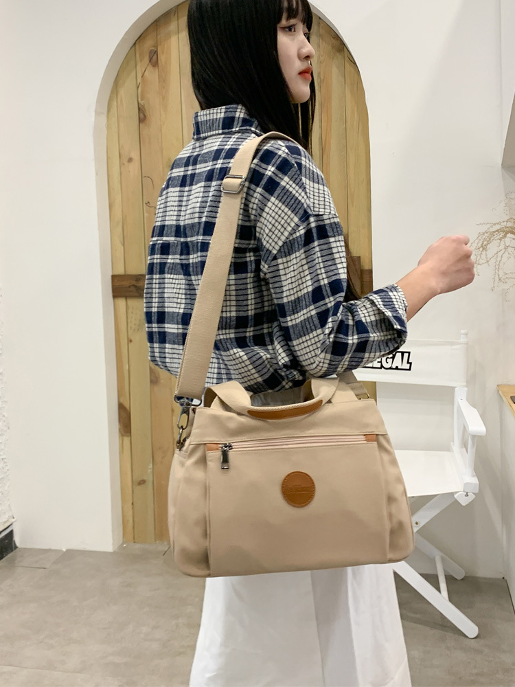 Cross-Border moda casual bolso de las mujeres portátil hombro bolsa de mensajero de las mujeres de Cercanías de gran capacidad Multi-compartimiento bolsa 078-2