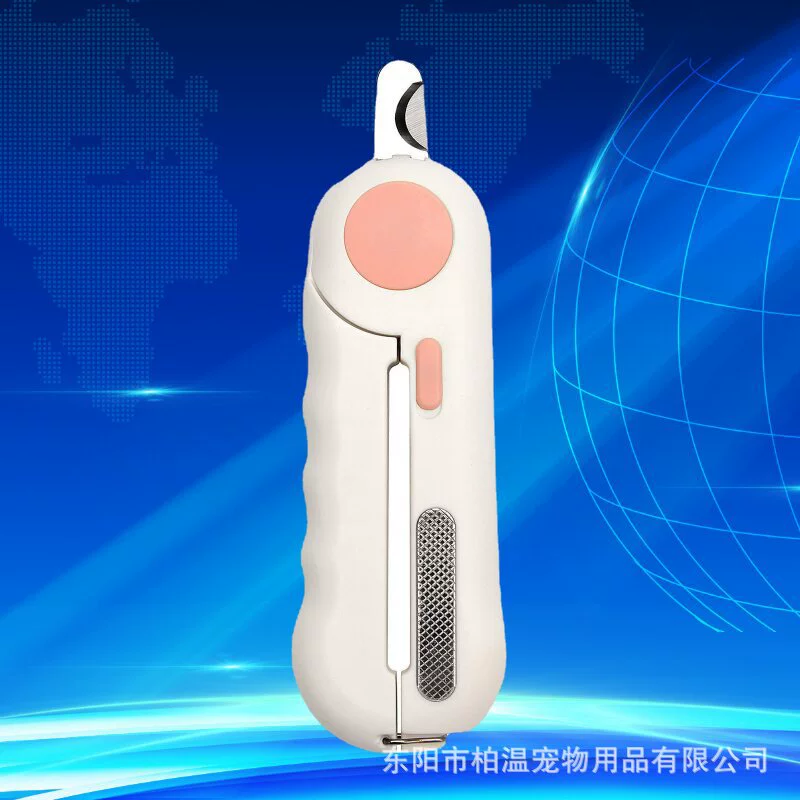 Кусачки для ногтей для кошек кусачки для ногтей для собак кусачки для ногтей для домашних животных светодиодные световые принадлежности для ремонта против положения крови