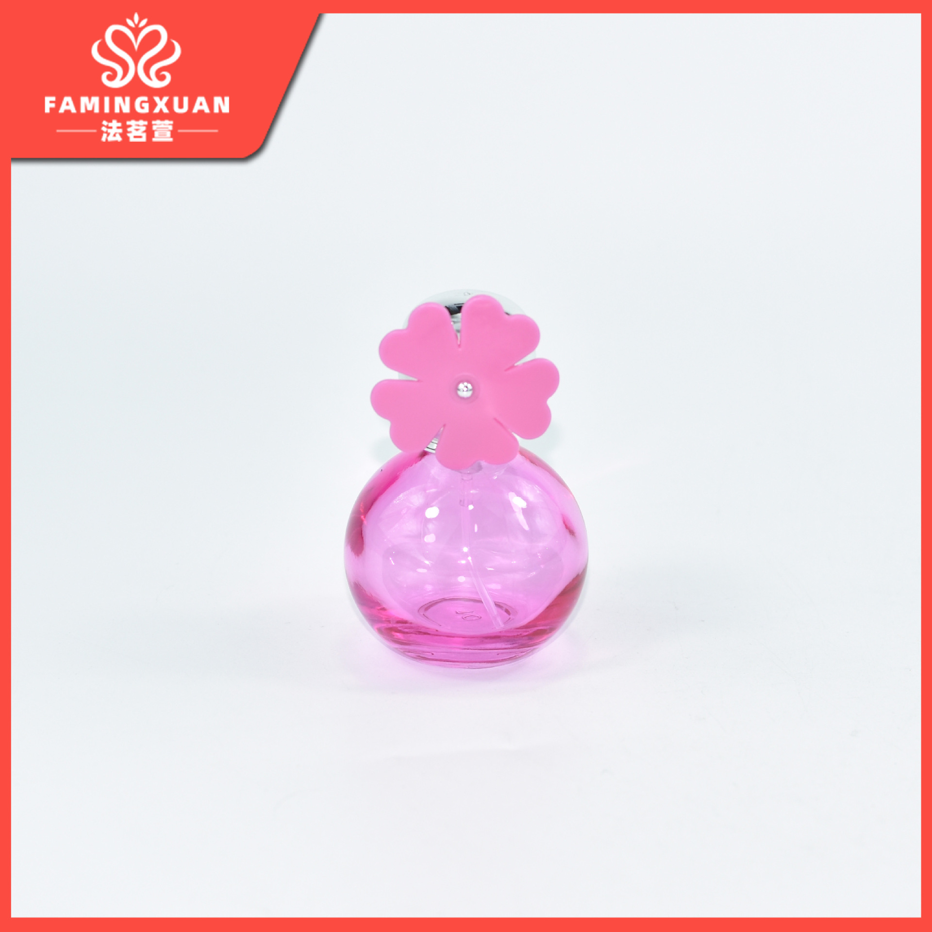 Freningxuan Perfume Subenvasado Botella vacía Botella de vidrio Botella de perfume a granel Botella vacía de perfume en aerosol de vidrio de color 30ml