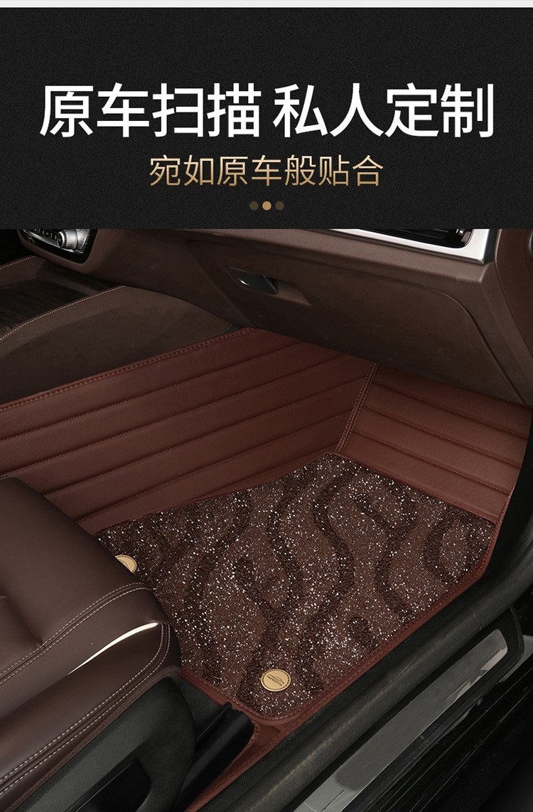 Full coverage car floor mats for Mercedes-Benz S-Class, E-Class, C-Class, A-Class, C260L, E300L, GLC260L, S350, GLE