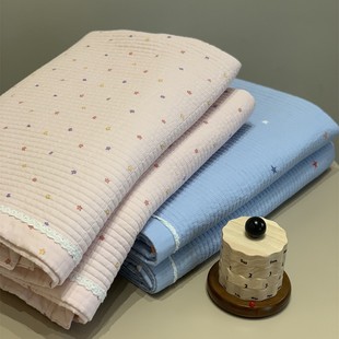 Korean Big Goose Three-Piece Cotton Thickened Quilted Tatami Single Cotton Bed Sheet Set