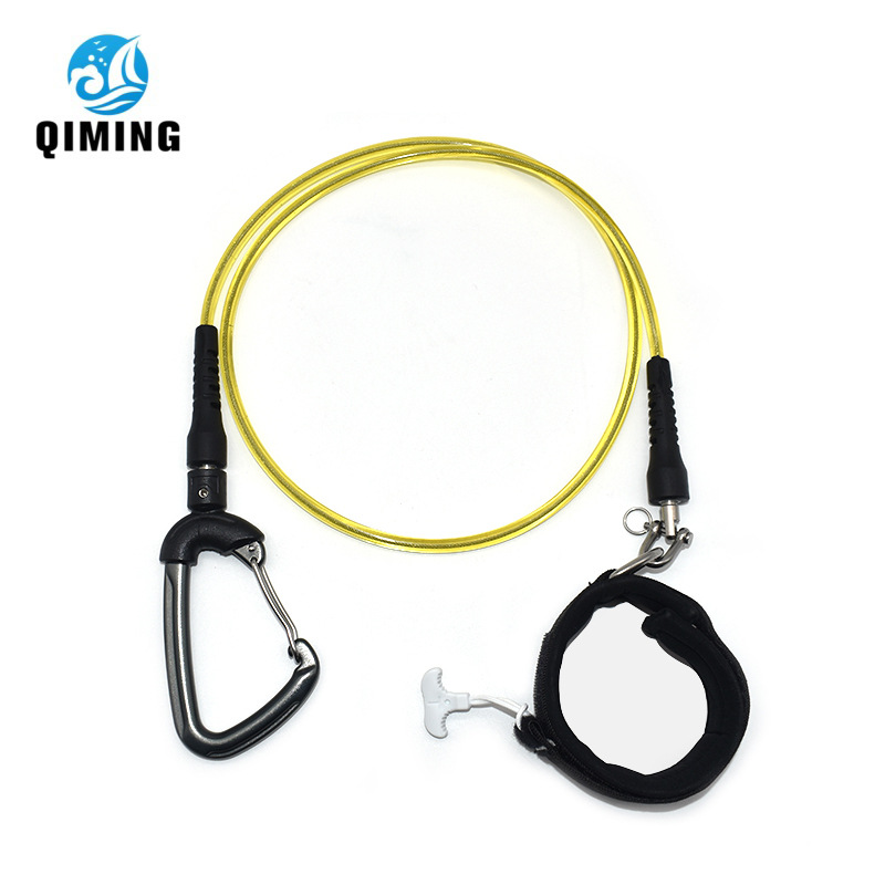 自由潜水绳海上潜水安全绳深海训练绳防丢绳