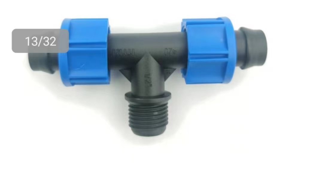 Conector de Tres Vías con Bloqueo para Cinta de Goteo image 24