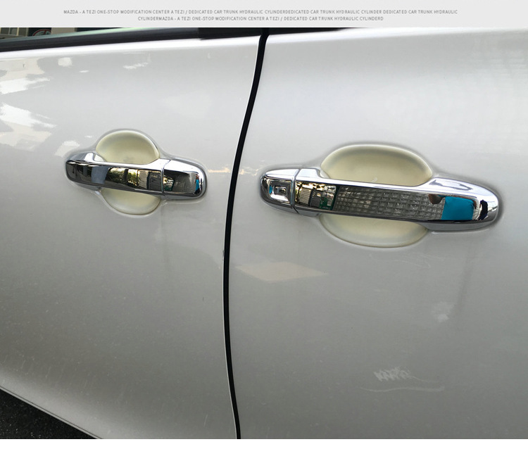 Suitable for 15-22 Sienta170 Series Handle Door Bowl Modified Exterior Electroplated Carbon Brazing Door Handle Decorative Sticker