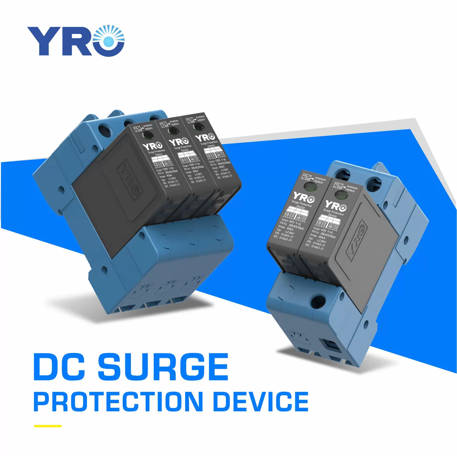 DC SPD浪涌保护器工厂直销电涌保护器跨境外贸CE TUV配电箱防雷器