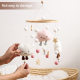 Amazon Cloud Hair Ball Wind Bell Bed Bell Baby Bed Decorative Pendant Children's Room Wall Decorations Hanging Ornaments Children's Wall Decorations