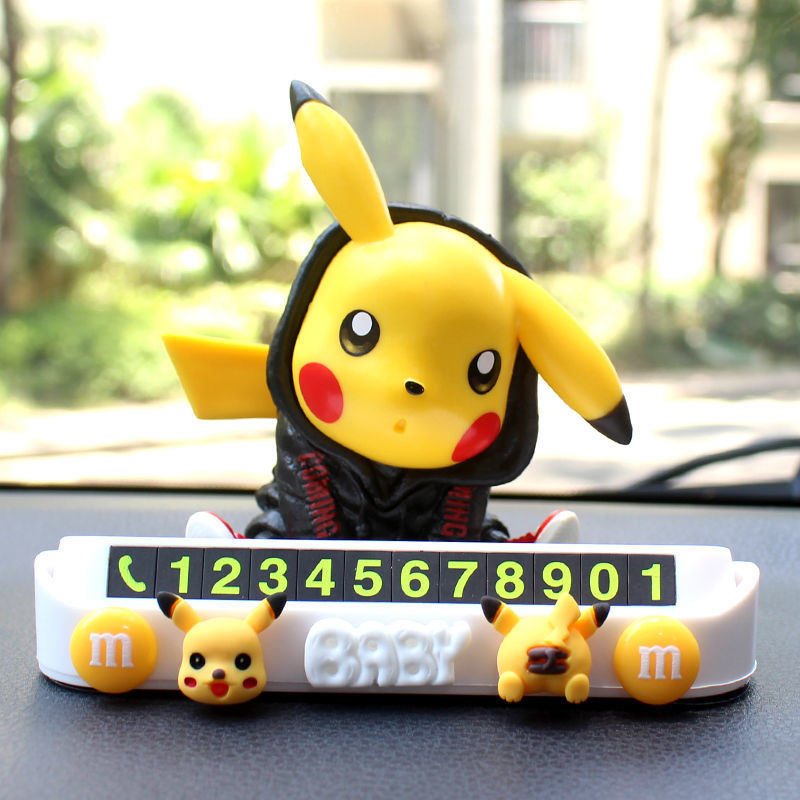 Pikachu de una palabra-Blanco + suéter negro