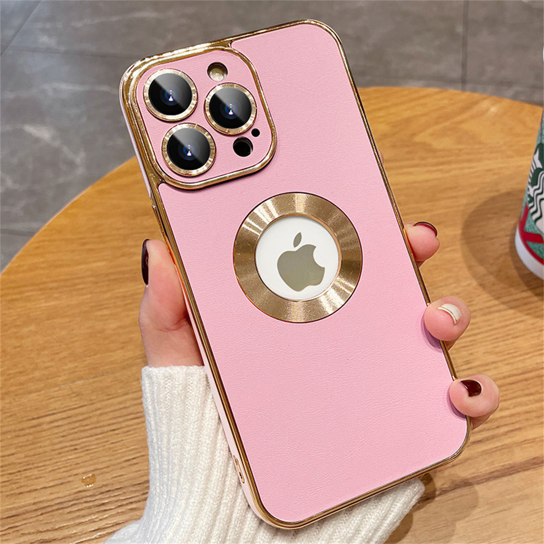 Imagen 9 de la funda para teléfono de cuero galvanizado