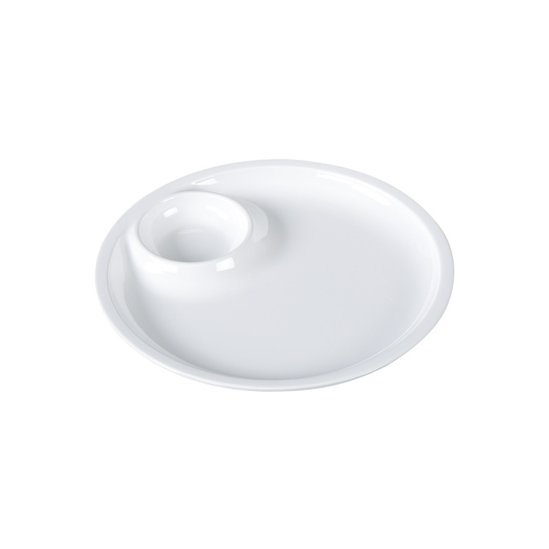 Plato de melamina plato de cena tres-rejilla cuatro-rejilla cinco-rejilla comida multi-rejilla compartimiento de reducción de grasa plato de plástico plato de aperitivo plato de porcelana de imitación