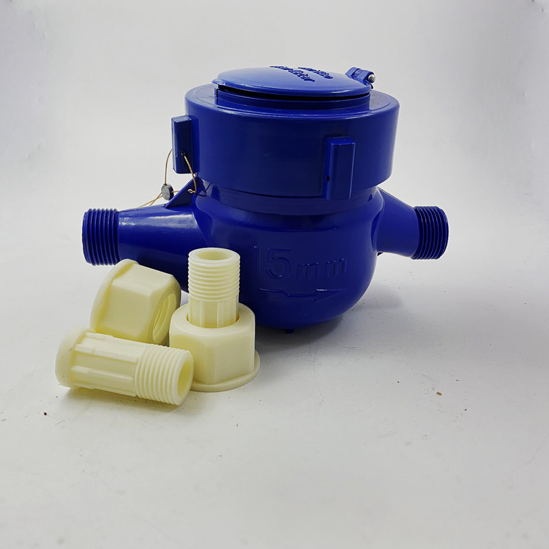 ✅ 回転翼式プラスチック水道メーター 家庭用 4分/6分 デジタル逆流防止 滴水型 組み合わせ式 高感度|undefined