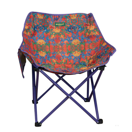 French MAGRACE Green Shade Full Court Outdoor Chair 5 Daily Portable Folding Picnic Fishing Camping Supplies