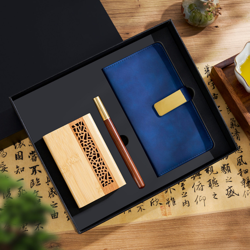 实木笔筒套装礼盒送老师高档文创礼品企业宣传送客户伴手礼定制|undefined