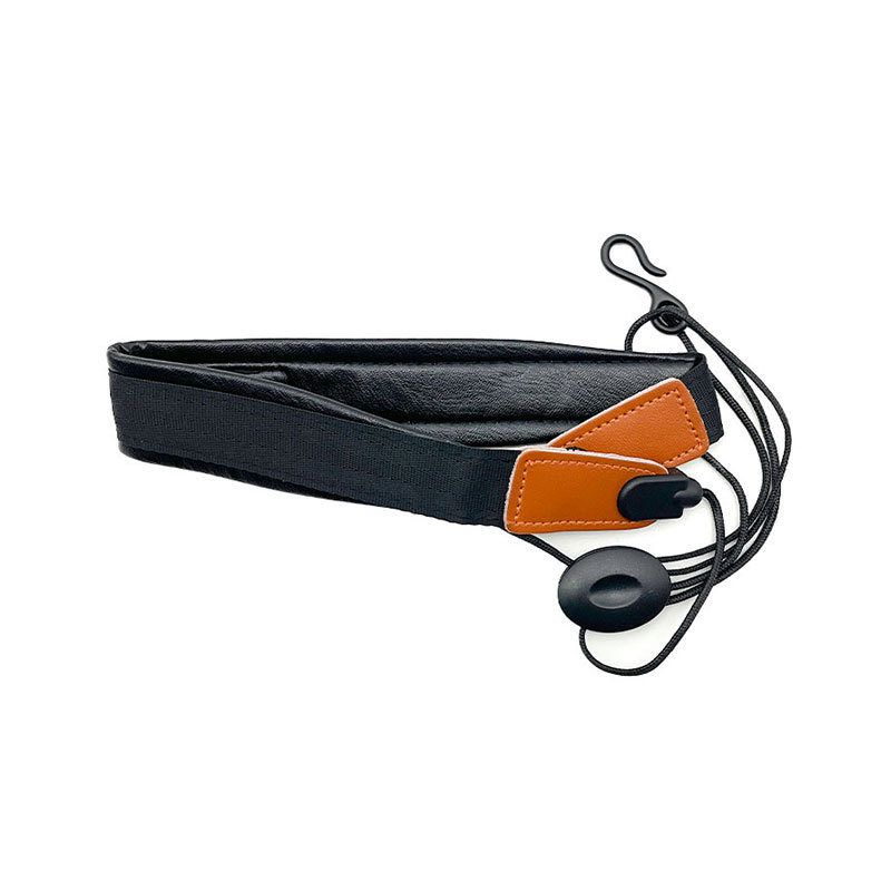 Correa de hombro de saxofón alto saxofón correa de hombro correa de cuello de clarinete Tubo negro correa de instrumento musical