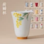 功夫家用手绘陶瓷品茗杯