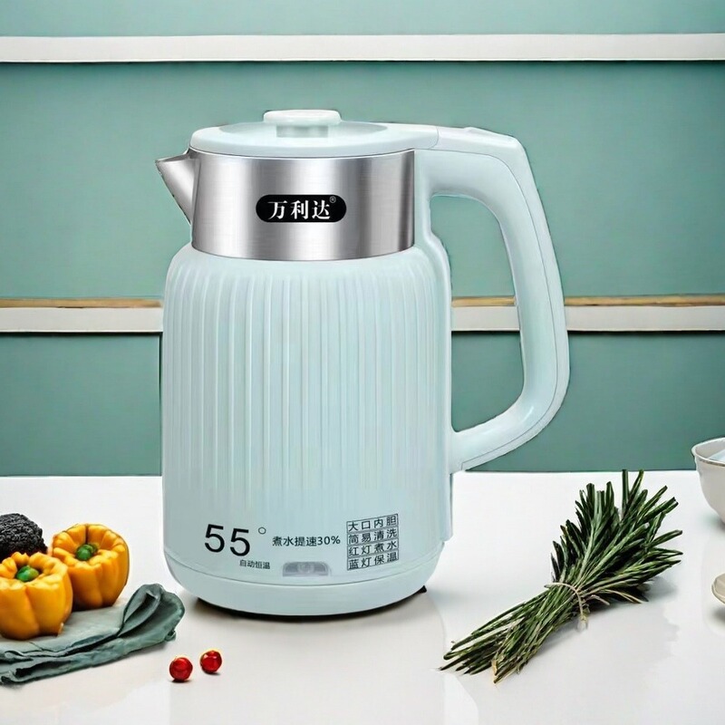 Wanlida 電気ケトル 2.5L 家庭用定温全自動ケトル大容量二層火傷防止電気ケトル|undefined