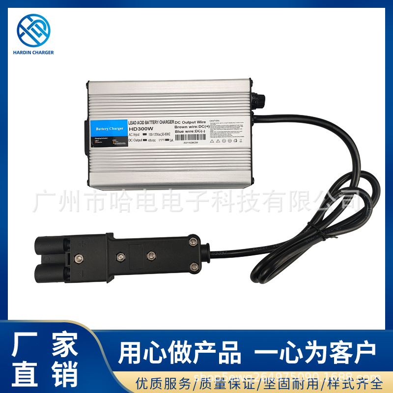 48V 5A电池充电器 适用于全新雅马哈高尔夫球车 G19 G22带2针插头