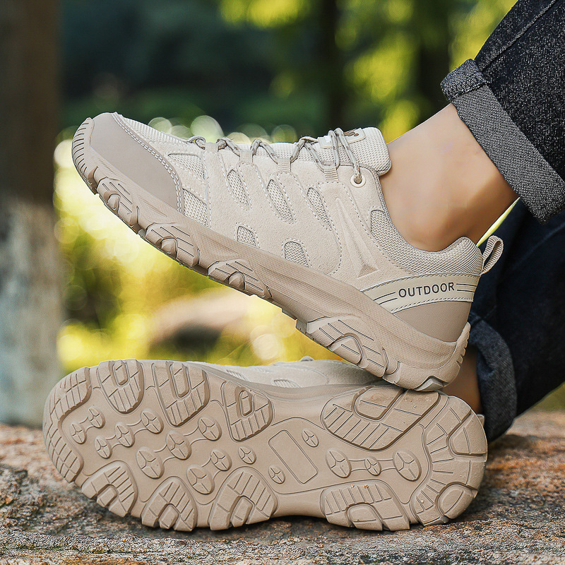 Explosiones transfronterizas de tamaño grande para hombres nuevos zapatos de montaña transpirables para caminar zapatos deportivos al aire libre para hombres y mujeres ociosos