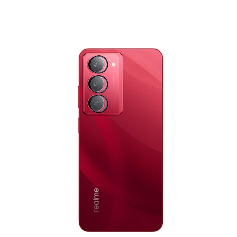 Aplicable a Realme 14X cámara de película de lente metálica marco exterior de vidrio templado ojo de halcón anillo de protección anti-rascar image 6