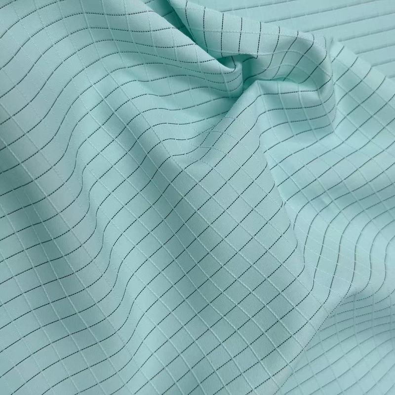 黑白正方格 防水羽绒服短裤夹克衬衣棉服 85g黑丝提花五分格面料|undefined