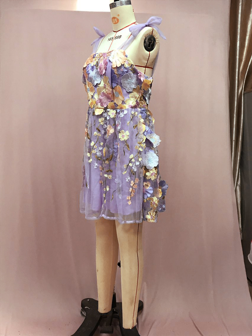308g Weight Above Knee Dress Length Type Sleeveless Sleeve Length Mesh Dress Dresses Type Sleeveless Sleeve Type Polyester, Lace Fabric Type Mid Waist Waist Line Casual, Party Occasion Strap Dress Neckline Slim Fit Type Christmas Festival Flower Pattern Summer, Spring Season Elegant Style S, XXL Size Wholesale Elegant Flower Casual Party Strap Dress Sleeveless Mesh Dress 15