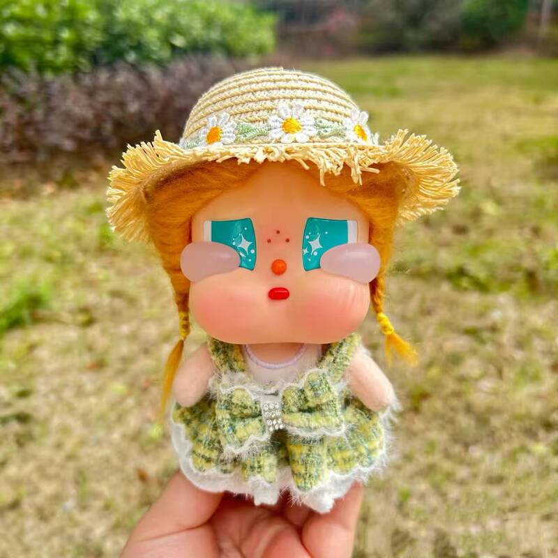 Crybaby Doll Clothes Holiday Series Crying Doll Sweater Vinyl Cute Clothes Dress Overalls Skirt Set
