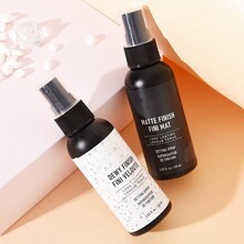 NY/X黑白瓶定妆喷雾MAKEUP SENTTING SPRAY 雾面光面不脱妆喷雾