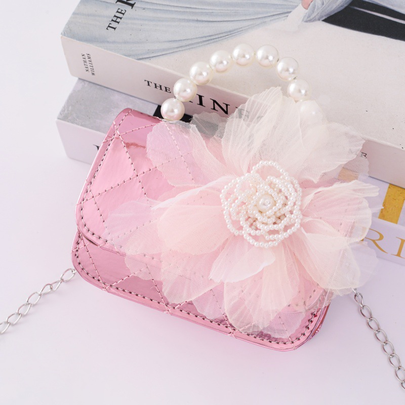 Nuevo cross-border Lingerie PU bolso de perla hermoso bolso de princesa universal bolso de moda bolso de cambio al por mayor