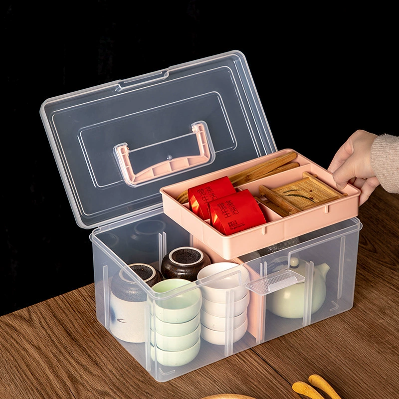Чайный набор, ручной storage box, пластиковый дорожный органайзер для путешествий