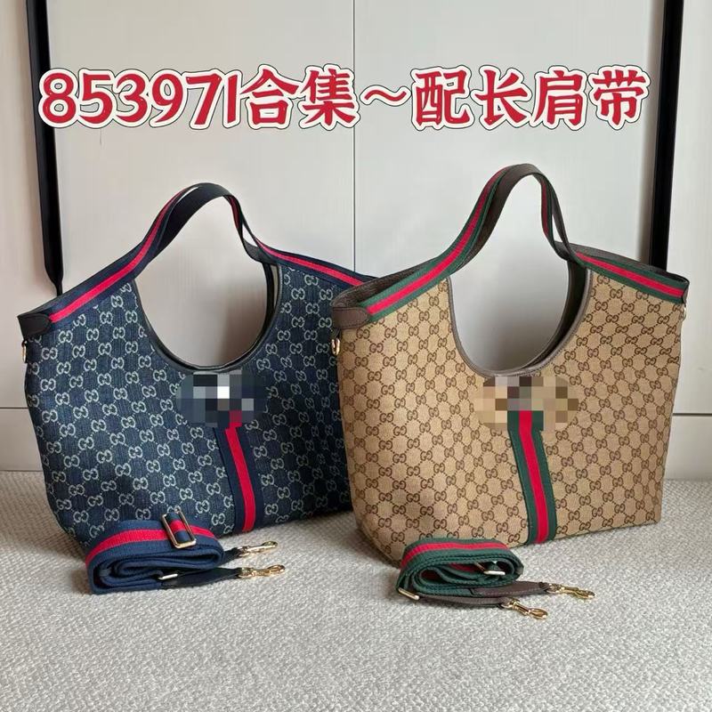 G家25新款老花托特包单肩手提斜跨包购物袋女款|undefined