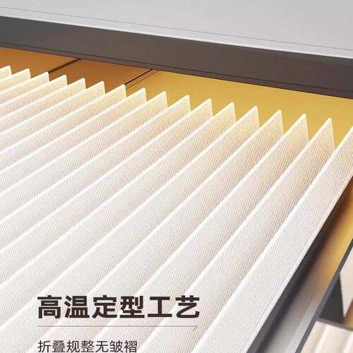 Folding door curtain partition curtain air-conditioning curtain perforation free bedroom kitchen aisle blocking new invisible windproof