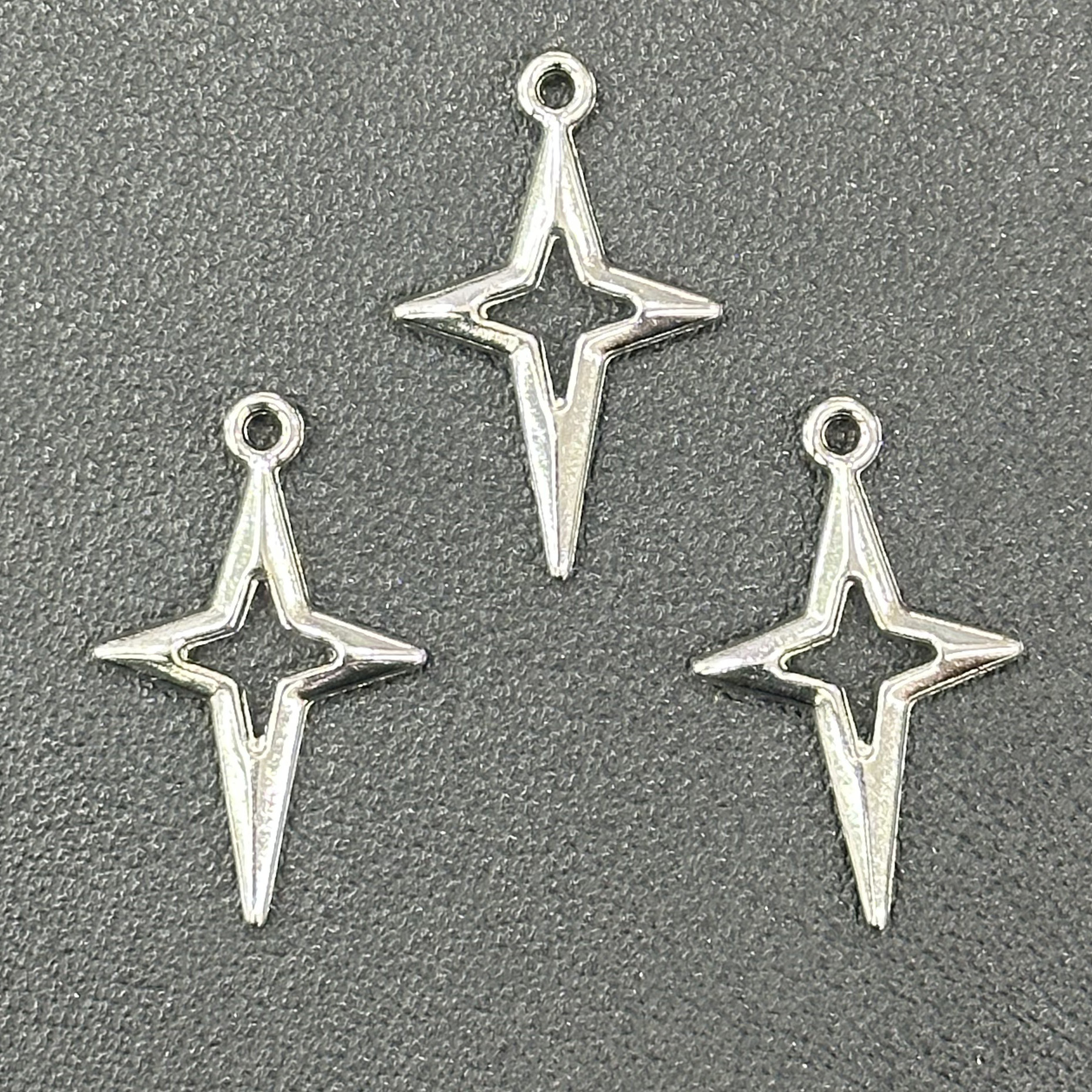 Cross-Border Hot-Selling DIY Zinc Alloy Jewelry Accessories Hollow Cross Pendant Necklace Earrings Bracelet Beaded Pendant