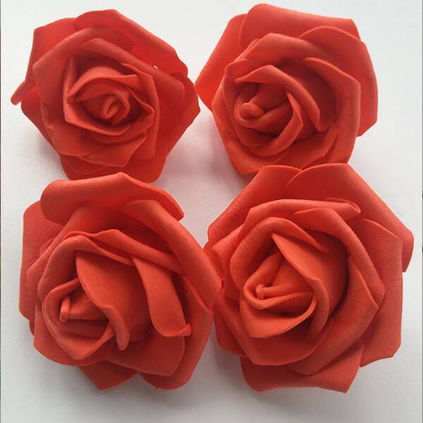 Cross-border supply 7cm foam PE rose head wedding venue decoration…