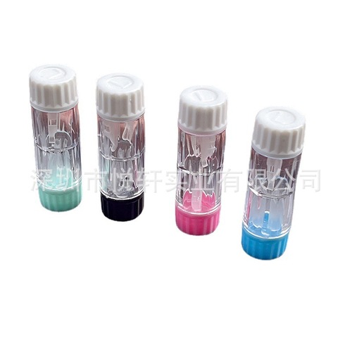 RGP rigid contact lens case simple hard lens case contact lens companion box care box wholesale stable supply