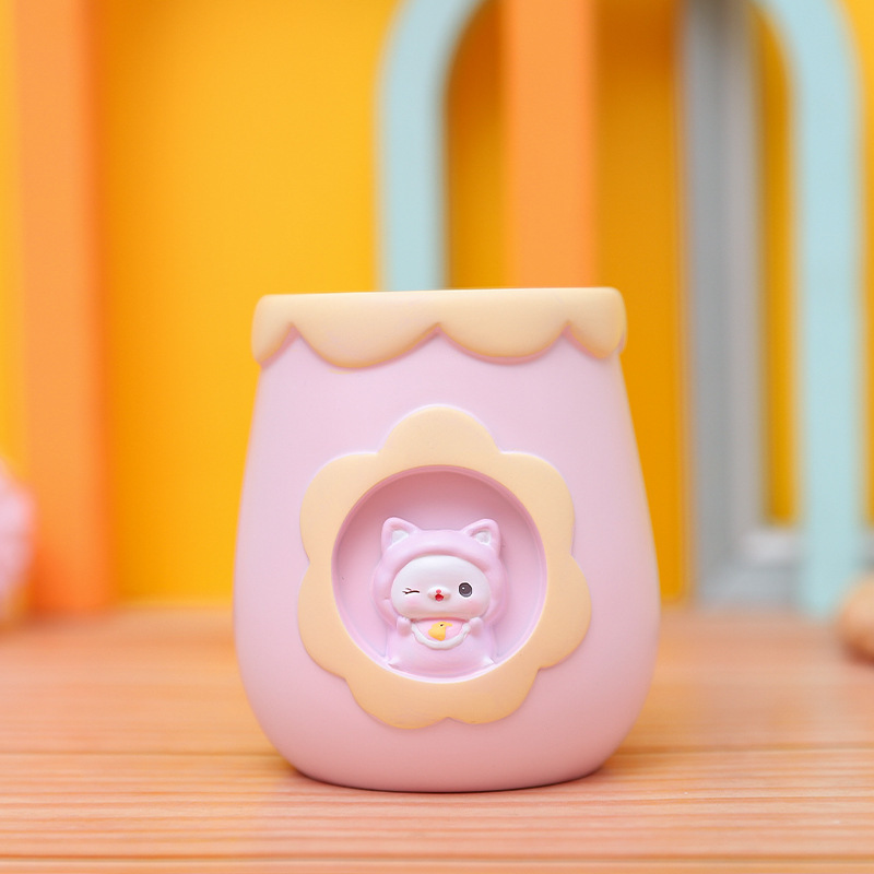 Regalo navideño nuevo estilo de fantasía sirena de concha luz de portalápices niña ins decoración de la habitación decoración venta directa de fábrica