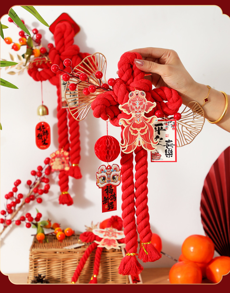 红色万字结详情_04