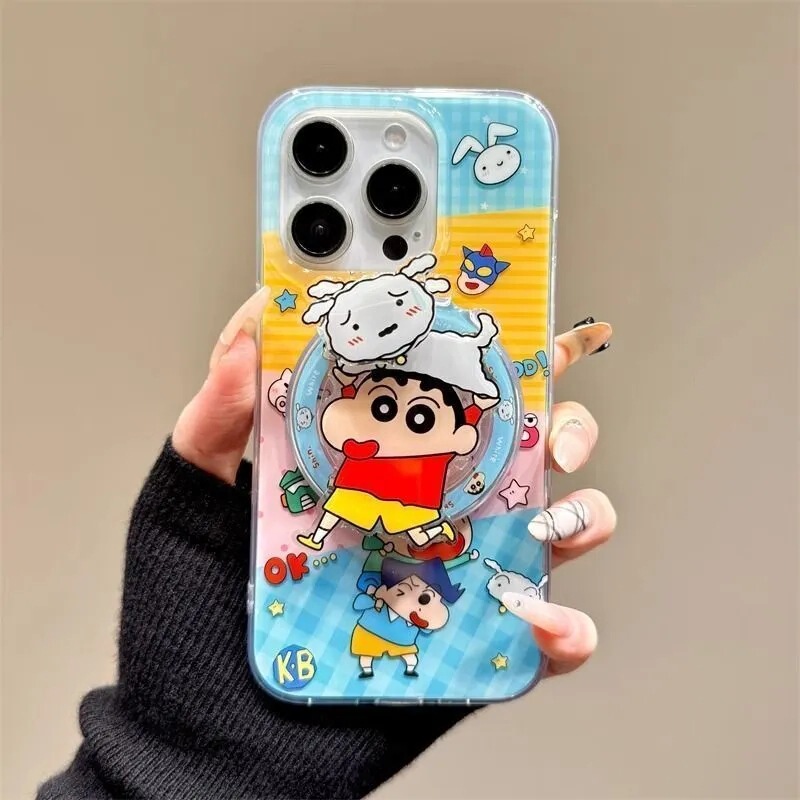 Xiaoxin Is Suitable for Samsung S23Fe Mobile Phone Case S25Ultra/S24Plus/S21 Magnetic Suction 3 Apple 16Promax Xiaoxin Is Suitable for Samsung S23Fe Mobile Phone Case S25Ultra/S24Plus/S21 Magnetic Suction 3 Apple 16Promax