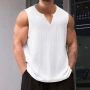 夏季宽松男士短袖背心