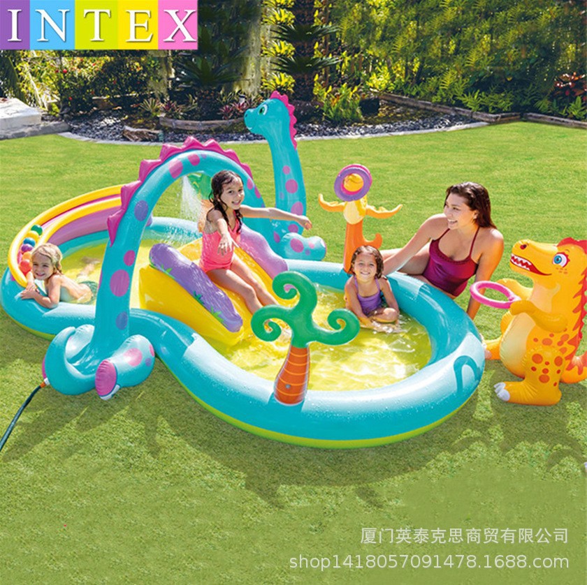 Dinosaur pool 302cmX229cmX112cm