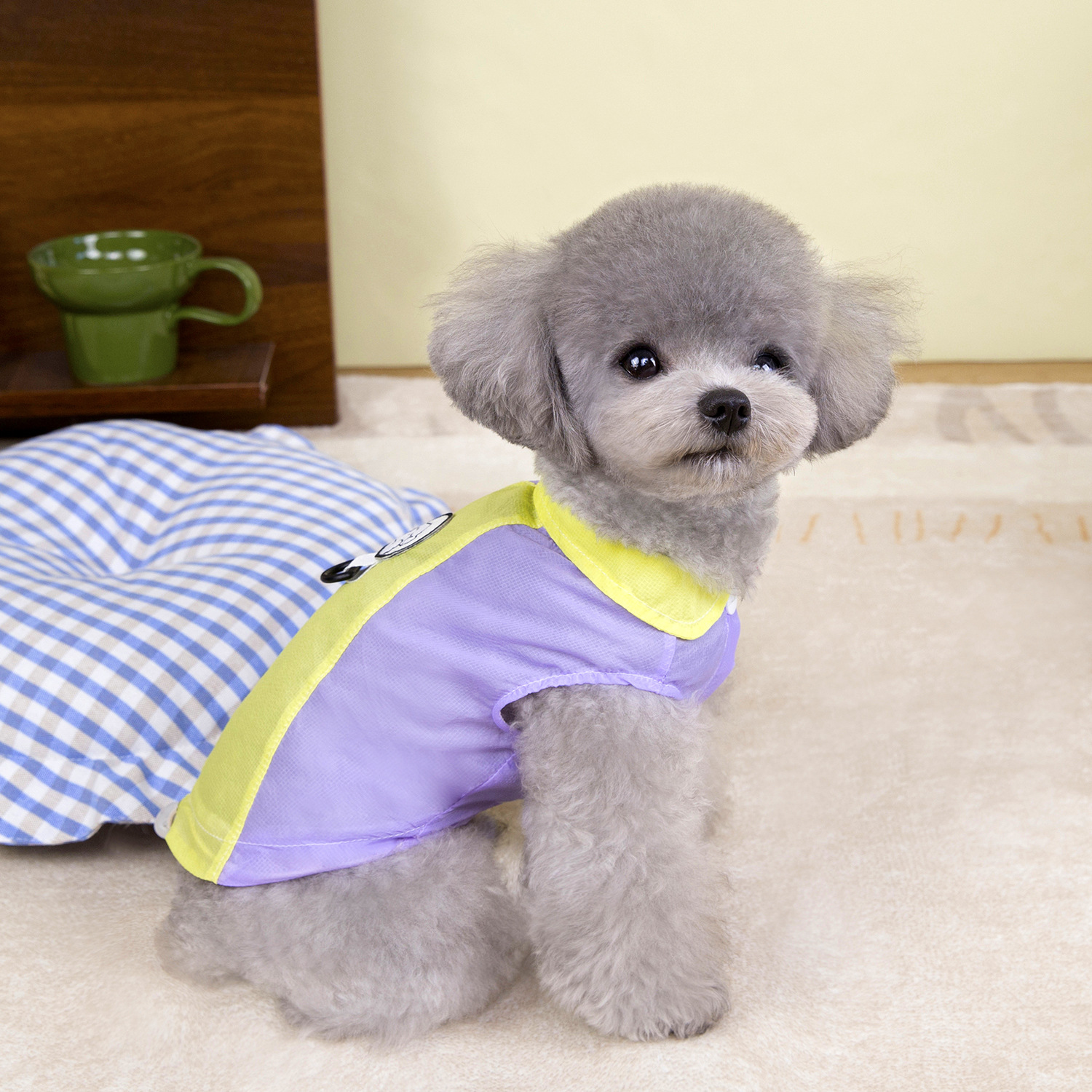Spring/Summer Lightweight Comfortable Cooling Pet Sun Protection Clothing Ultra Thin Polyester Fabric Dog Clothes_voghion.com