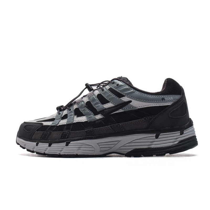 Putian High-End Version P-6000 Low-Top Running Shoes for Men and Women, Dad Shoes, Comfortable, Soft, Breathable, Non-Slip, Shock-Absorbing Sports Shoes