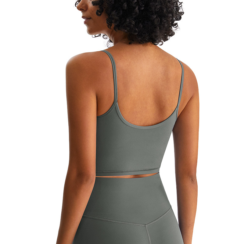 Lycra ropa interior deportiva de las mujeres conformación running beauty back BRA yoga chaleco que absorbe la humedad fitness top