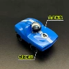 No. 4 pressed alloy racing car [bag]