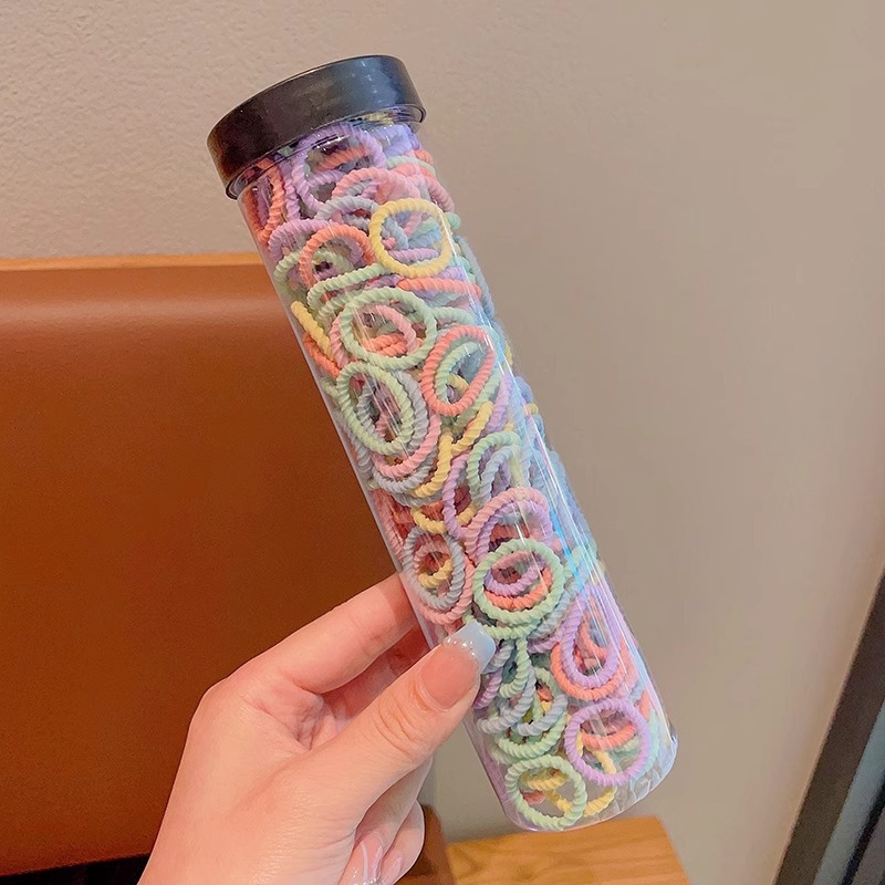 Banda de goma para niños lazo del pelo del bebé cuerda de pelo infantil dedo banda de pelo lazo del pelo banda de goma niña cuerda de pelo