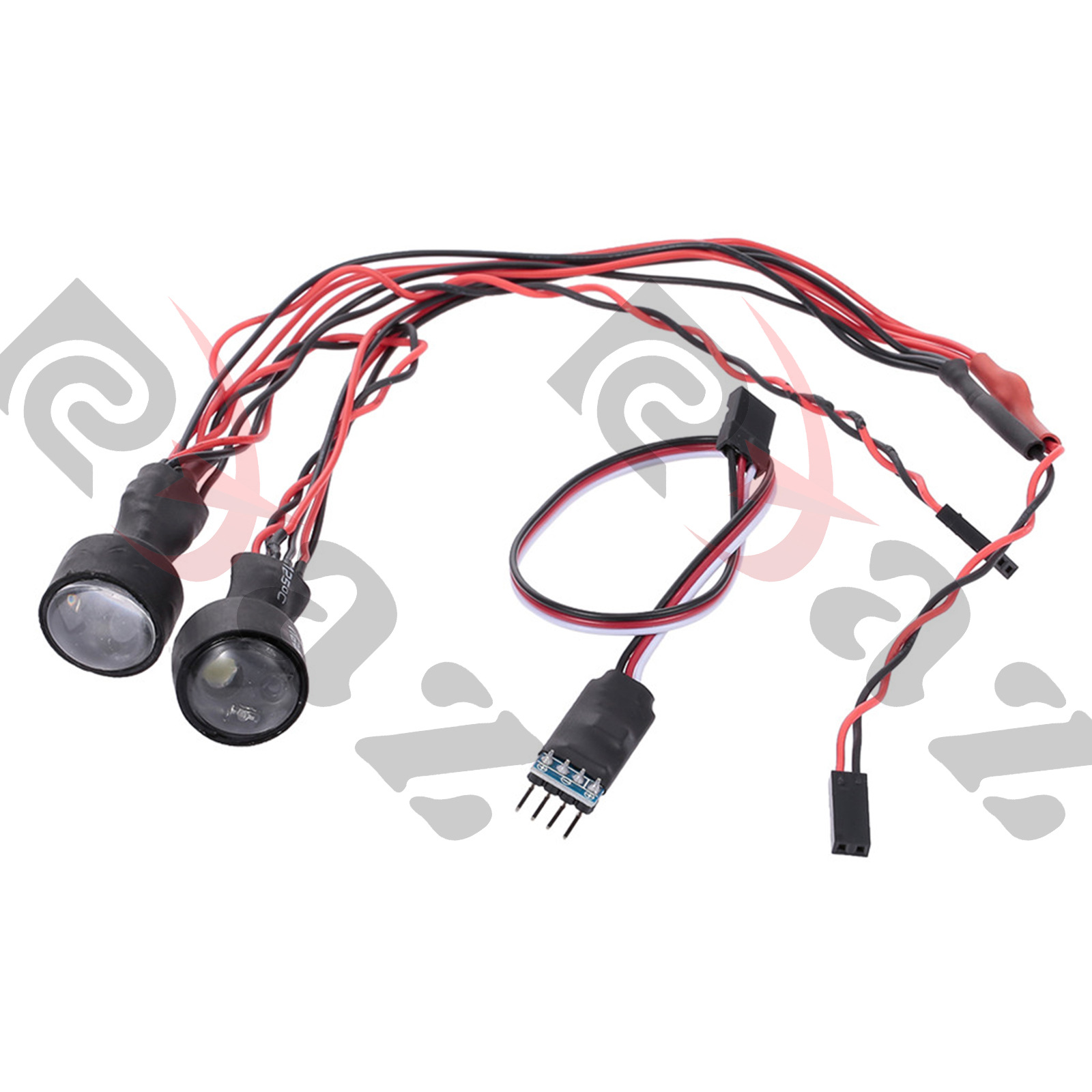RC universal modified front dragon headlights