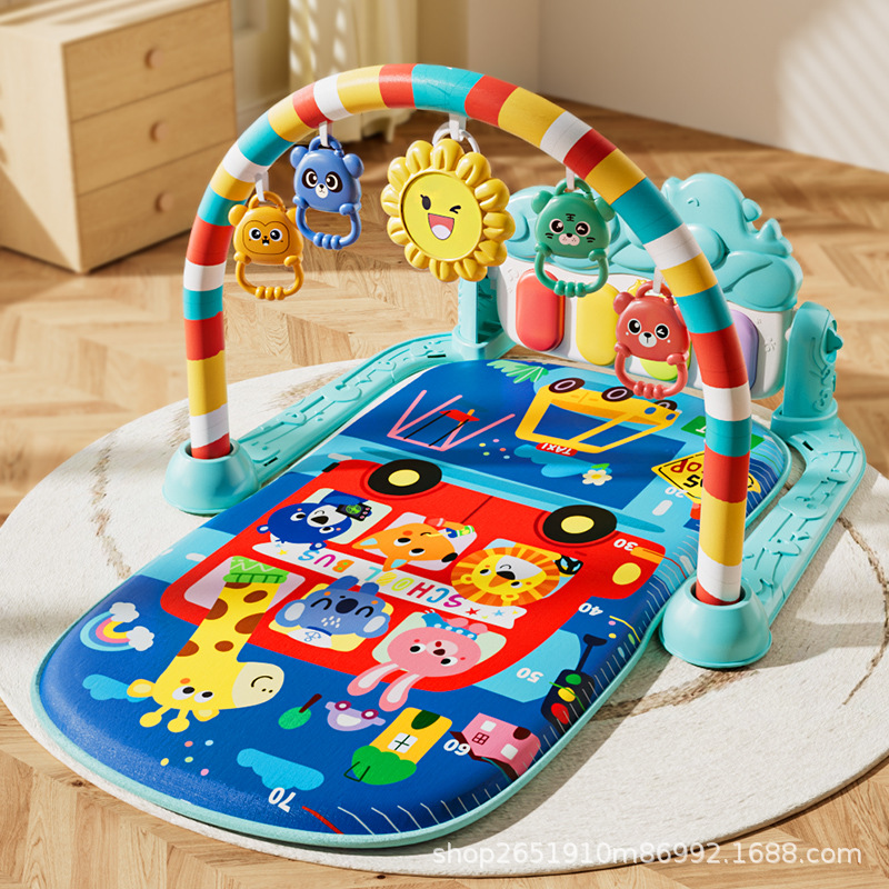 Dolphin Piano Blanket Bus Piano Pedal (Caja de Color)